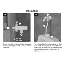 Válvula Mictório Descarga Temporizada em ABS Cromado Censi